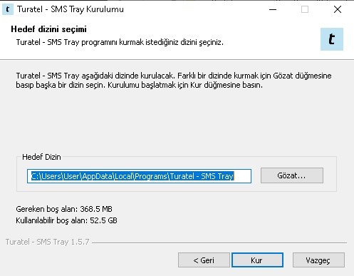 Hedef Dizin Seçimi